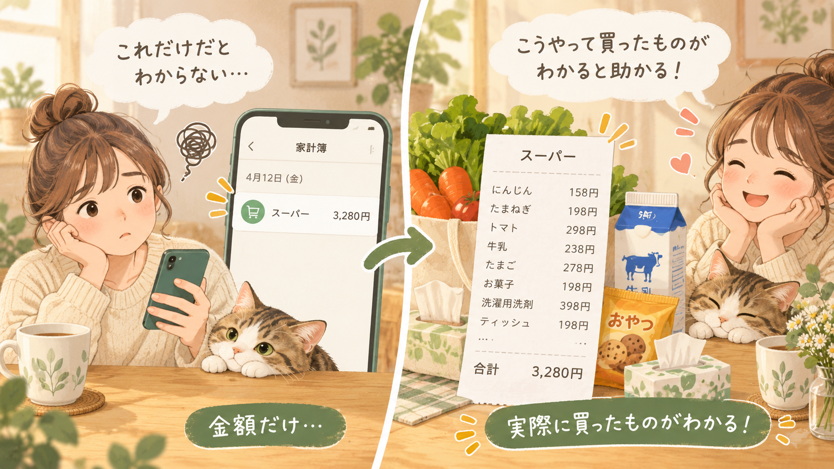 レシートの画像
